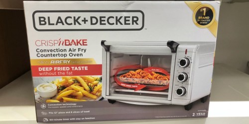 Macy’s: Black & Decker Air Fry Toaster Oven Only $59.99 (Regularly $100) Black Friday Price