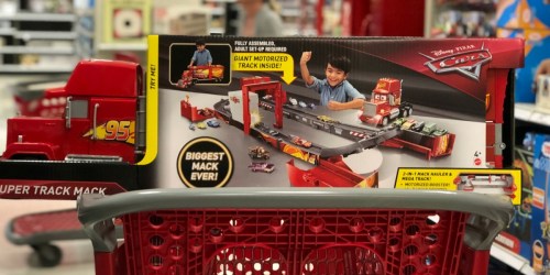 Disney Pixar Cars Super Track Mack Playset Only $48 at Target (Regularly $100) + More