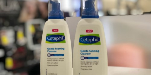 Cetaphil Gentle Foaming Cleanser Only $2.99 Each after CVS Rewards (Starting 11/18)