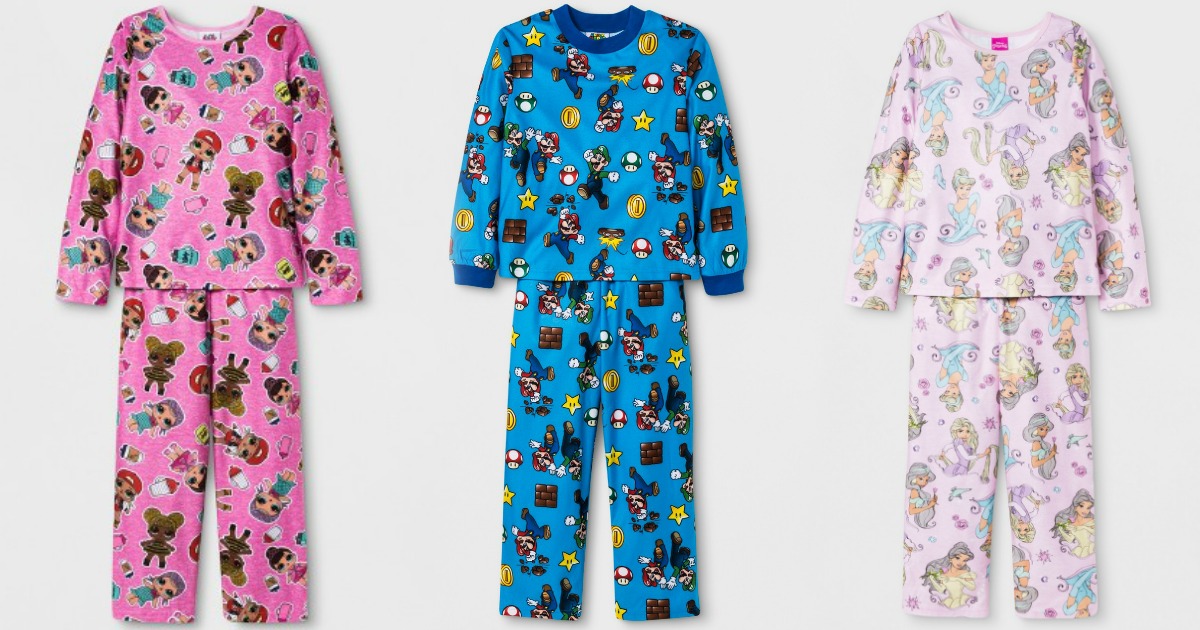 Kid S Character Pajamas Only 5 Shipped At Target Com   Character Pajamas Target 