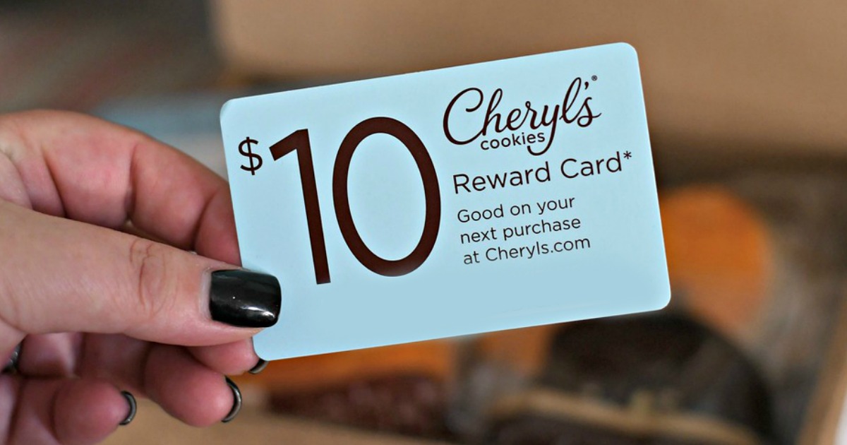 Cheryl’s Cookies Holiday Cookie Sampler + 10 Reward Card Only 9.99
