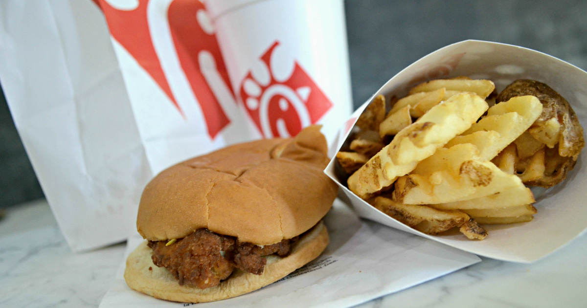 chick-fil-a delivers free sandwiches