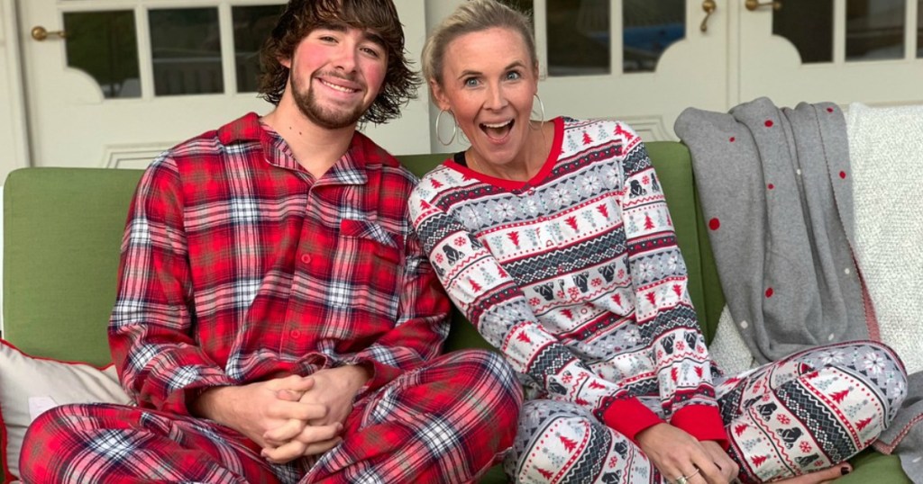 Christmas pajamas from Kohl's