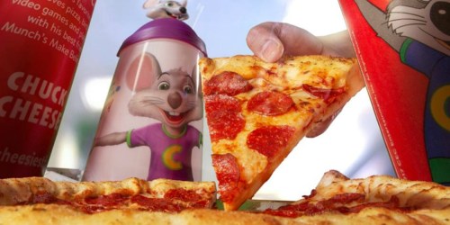 FREE Chuck E. Cheese’s Personal Pizza (No Purchase Required)