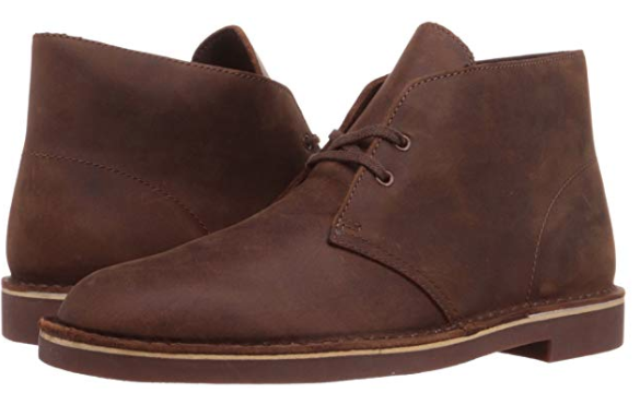 clarks men's bushacre 2 chukka boot beeswax
