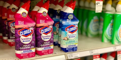 Clorox Scentiva Toilet Cleaning Gel Only $1.05 Each at Target