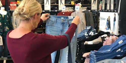 Old Navy Women’s & Girl’s Rockstar Jeans Only $10-$15