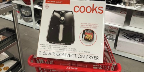 Cooks 2.5L Air Fryer Only $24.99 After JCPenney Rebate