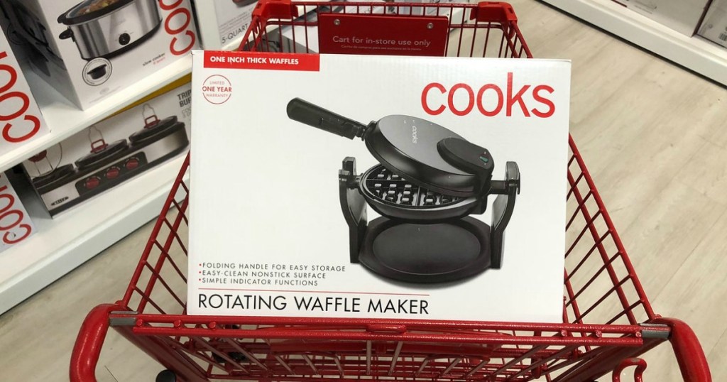 Cooks rotating waffle maker
