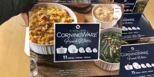 Kohl’s: CorningWare 11-Piece French White Serveware Set Only $15.49 After Mail-In Rebate (Regularly $70)