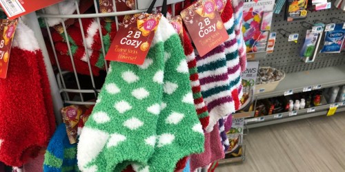 Cozy Women’s Socks Just $1 at Walgreens & Rite Aid