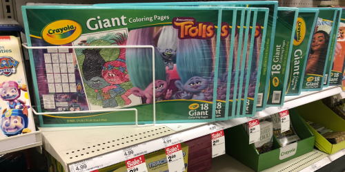 Crayola Giant Coloring Pages as Low as $1.52 Shipped at Target.com