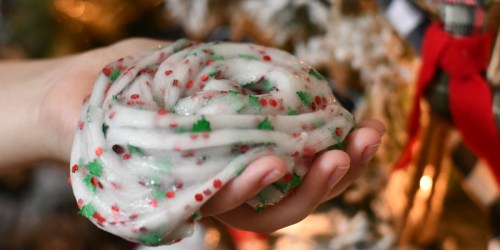 Make Scented Christmas Tree Slime for the Holidays!