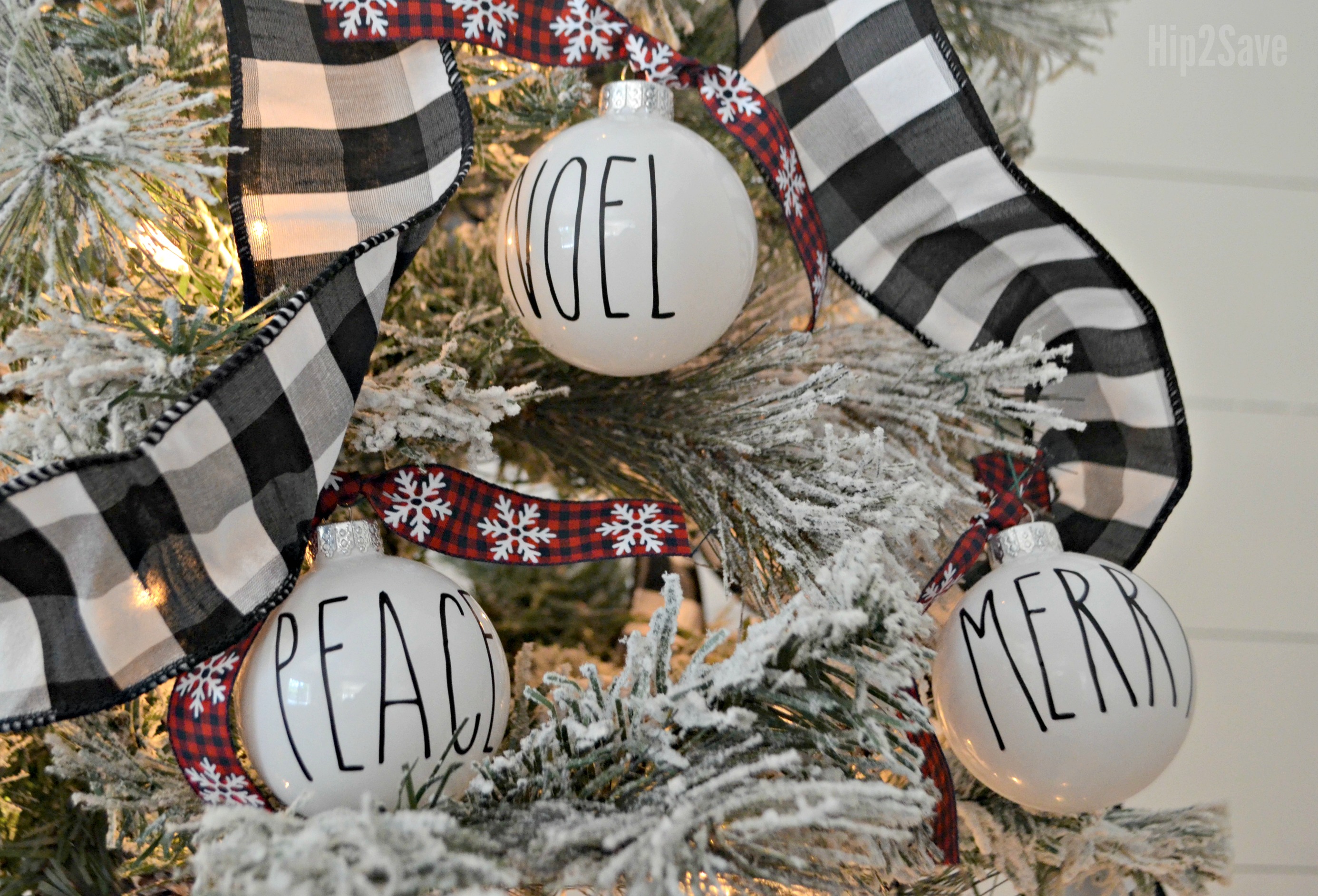 You Choose Rae Dunn Glass and Ceramic Christmas Ornaments