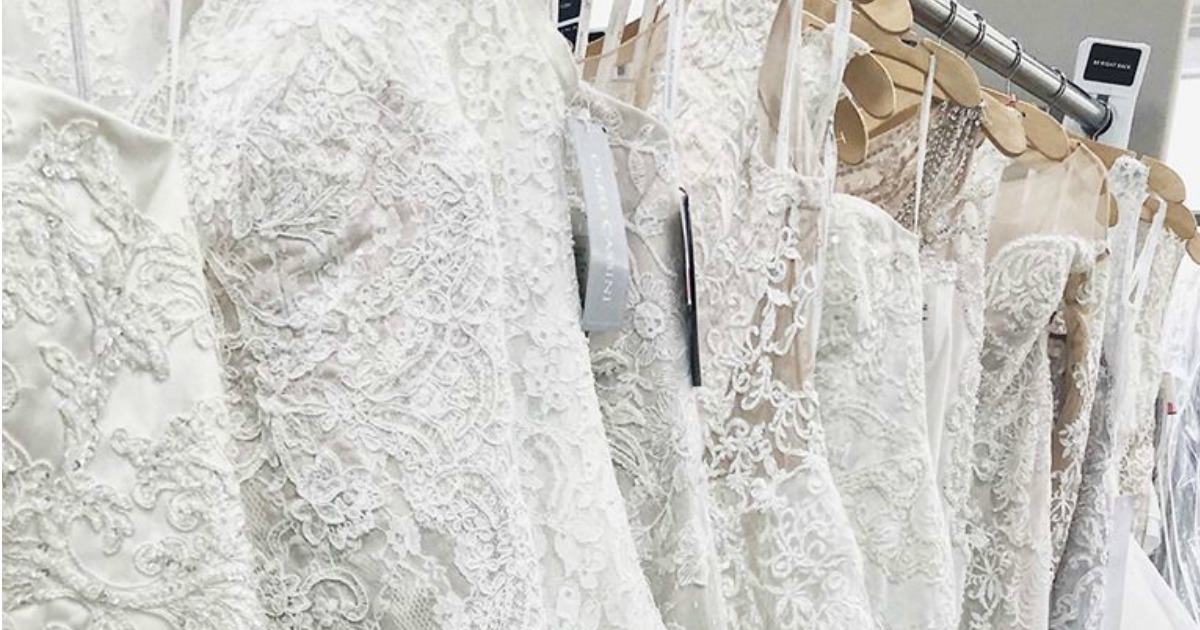 sample sale wedding dresses online