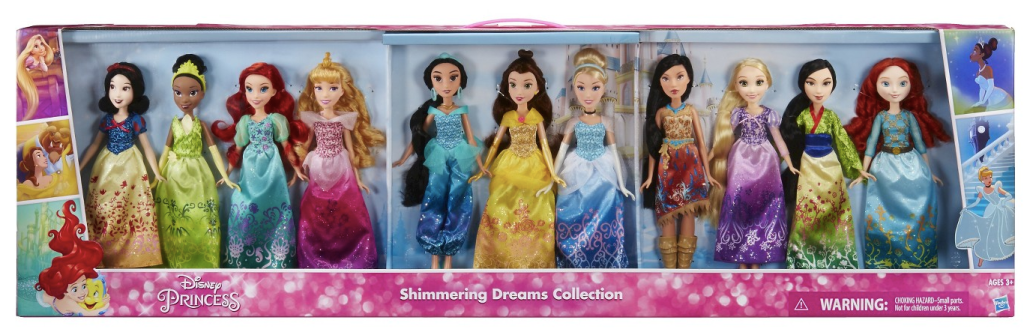 disney princess shimmering dreams collection