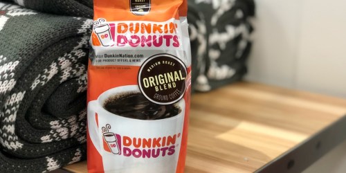 Dunkin’ Donuts Ground Coffee 12oz Bag Only $4.74 Shipped