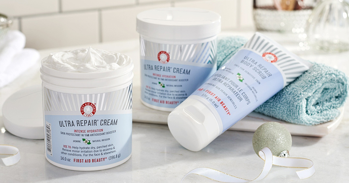 QVC First Aid Beauty 3Piece Ultra Repair Collection as low as 32