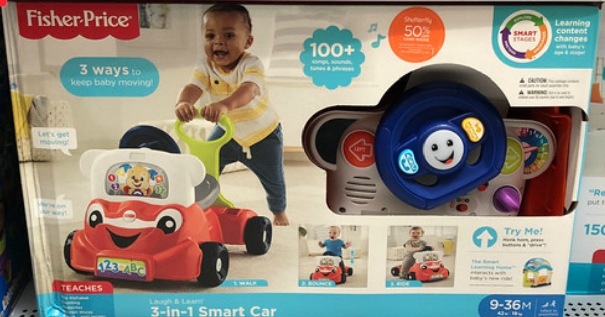 fisher price laugh and learn smart car