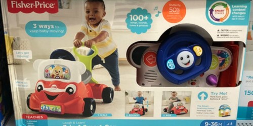 Fisher-Price Laugh & Learn 3-in-1 Smart Car Only $31.99 Shipped (Regularly $50)
