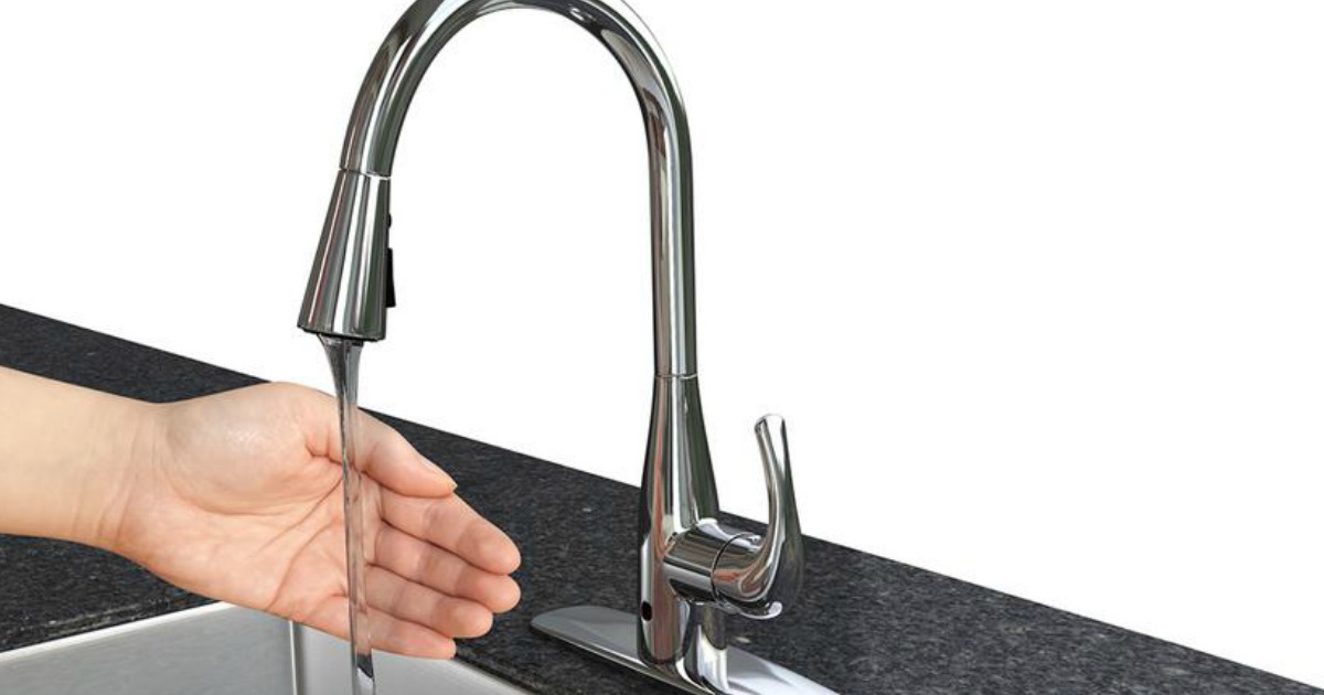 Flow Motion Activated Kitchen Faucet Only $128 Shipped ...