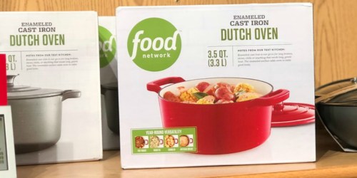 Food Network Cast-Iron Dutch Oven Only $15.49 After Kohl’s Rebate (Regularly $60)