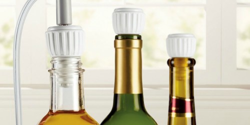 Amazon: FoodSaver Bottle Stoppers 3-Pack Only $7.45 Shipped (Highly Rated)
