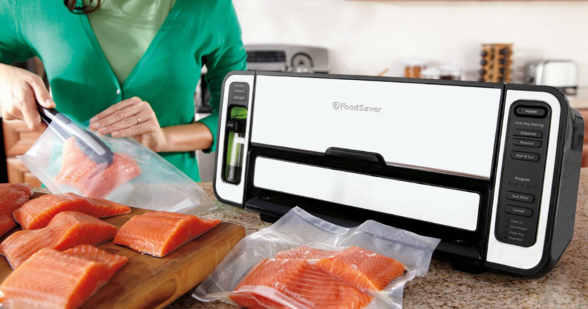 FoodSaver Vacuum Sealing System, Bags & Cutter Only 119.99 Shipped