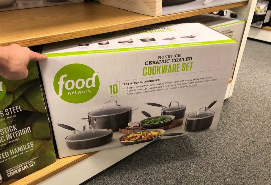 Food Network Cookware 10-Piece Set from $55.99 Shipped + Get $10 Kohl’s Cash