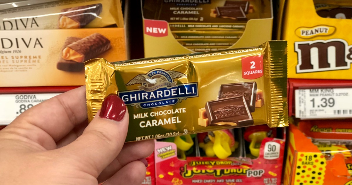 Ghirardelli Milk Chocolate Caramel Bars Only 89¢ At Target