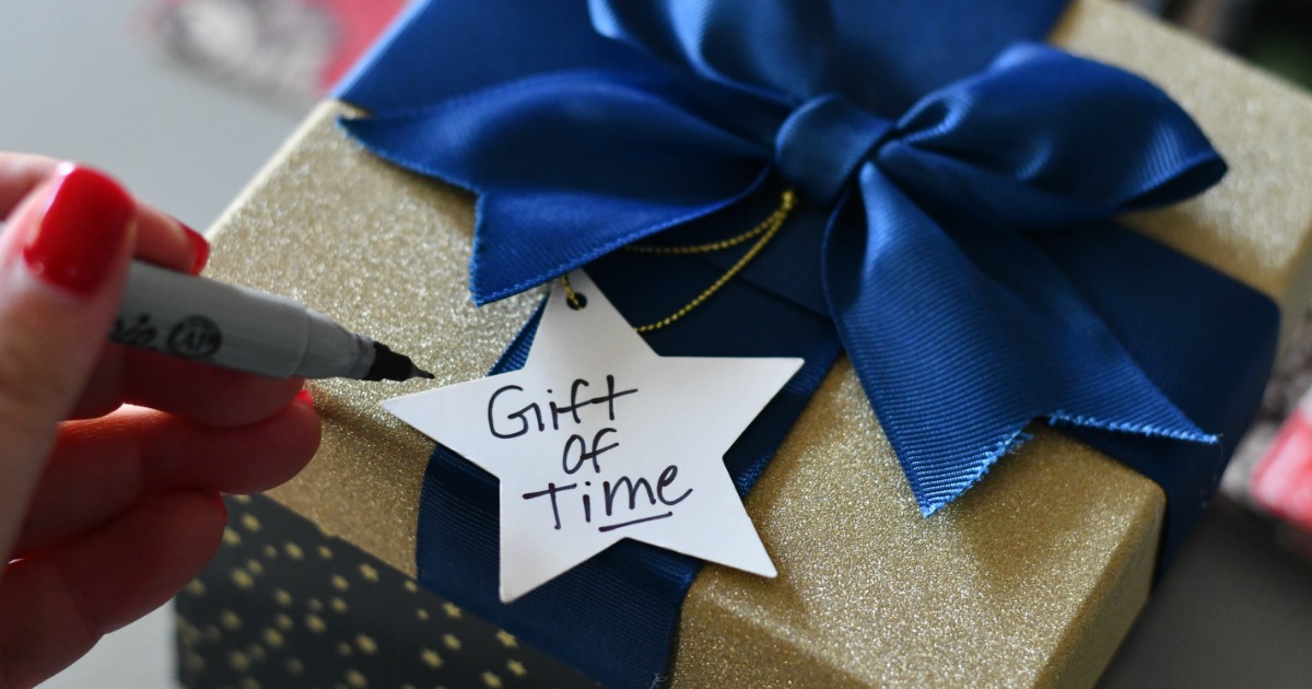 Give the Gift of Time Christmas Gift or New Year's Idea