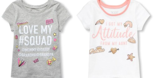 The Children’s Place Graphic Tees Only $2.14 Shipped