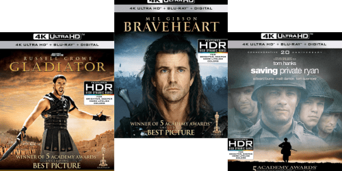 Amazon: THREE 4K Ultra HD + Blu-ray + Digital Movies Just $39.99 Shipped