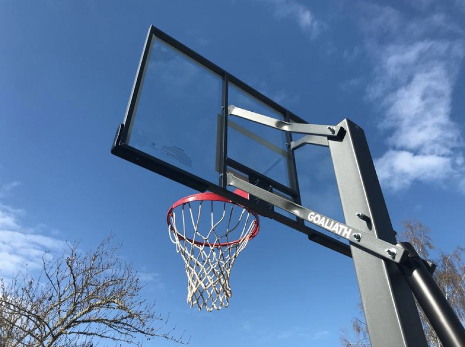Dick's Sporting Goods Goaliath 54” InGround Basketball Hoop as Low as