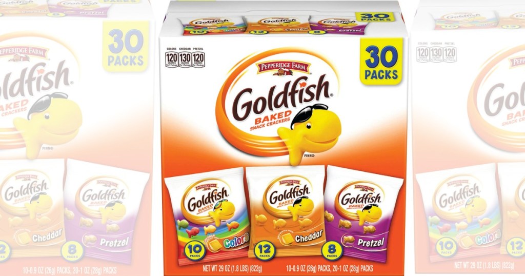 Pepperidge Farm Goldfish Variety Pack in 30-count box