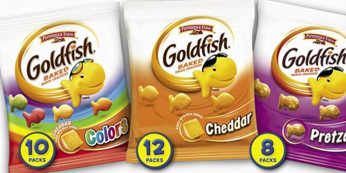 Amazon: Pepperidge Farm Goldfish 30-Count Variety Pack Just $6.98 Shipped