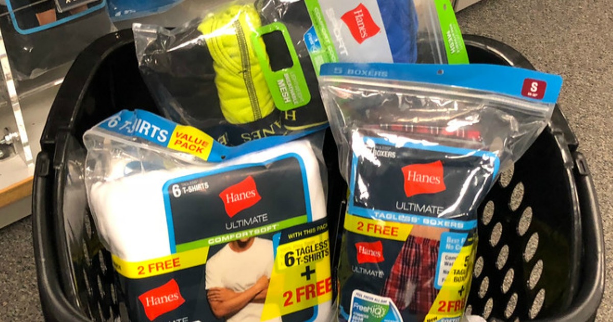 Hanes Savings for the Family at Target: $5 Kids' Boxer 5-Packs and