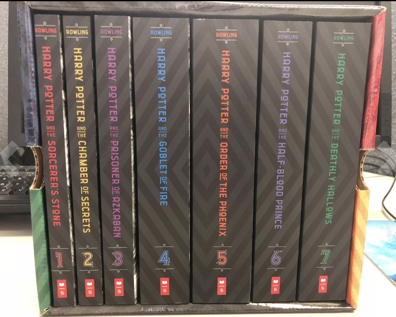 harry potter book set special edition