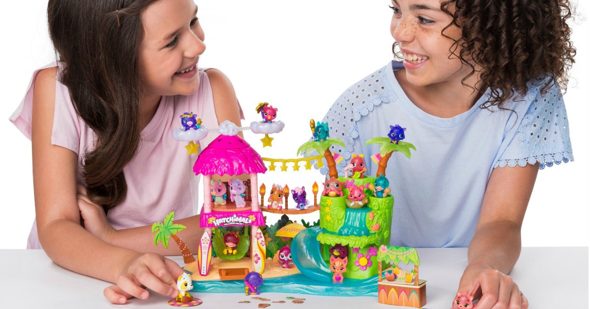 hatchimals tropical party playset target