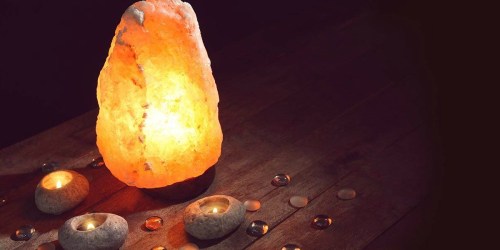 Amazon: Himalayan Glow Pink Salt Table Lamp Only $10.78 Shipped