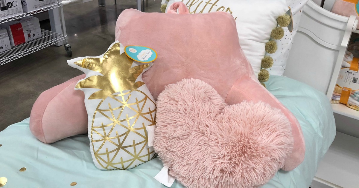 Home Expressions Cozy Plush Solid Backrest Only 8.39 at JCPenney