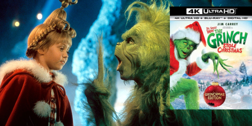 Dr. Seuss’ How The Grinch Stole Christmas 4K Ultra HD Blu-ray Combo Just $9.99 Shipped (Regularly $20)