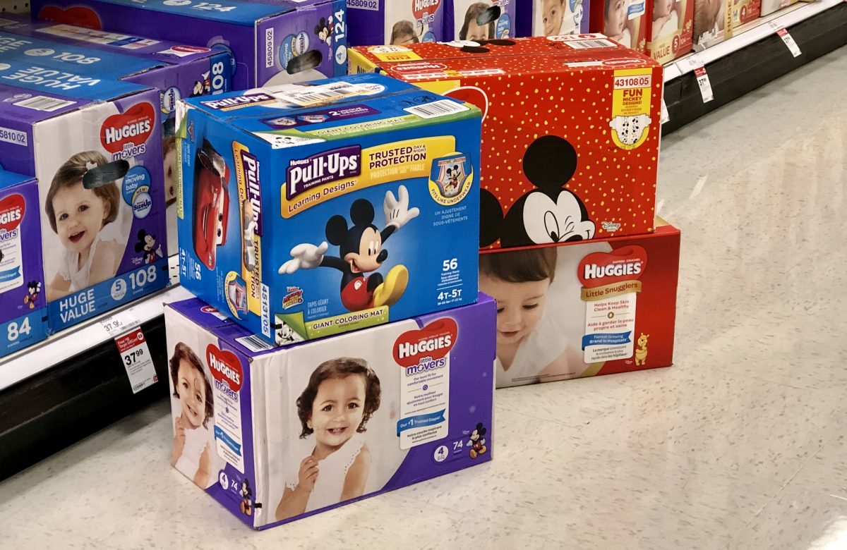 huggies super box diapers