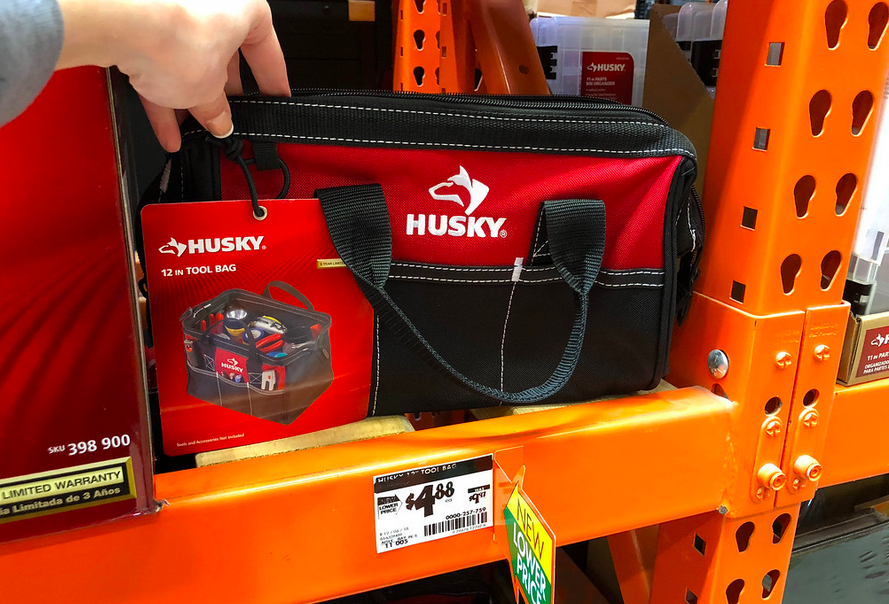 home depot husky tool backpack