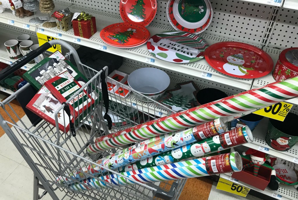 Rite Aid Holiday Cards Gift Wrap