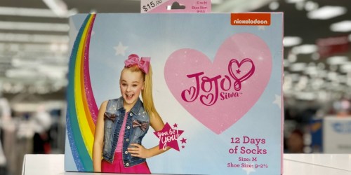 12 Days of Socks Sets as Low as $12.50 Each Shipped After Target Gift Card (JoJo Siwa, Star Wars & More)