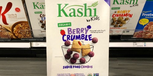 Kashi by Kids Organic Cereal Only $1.53 After Cash Back at Target