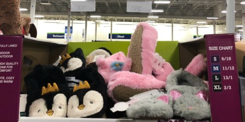 Kids Novelty Slippers Only $6.98 at Sam’s Club + More