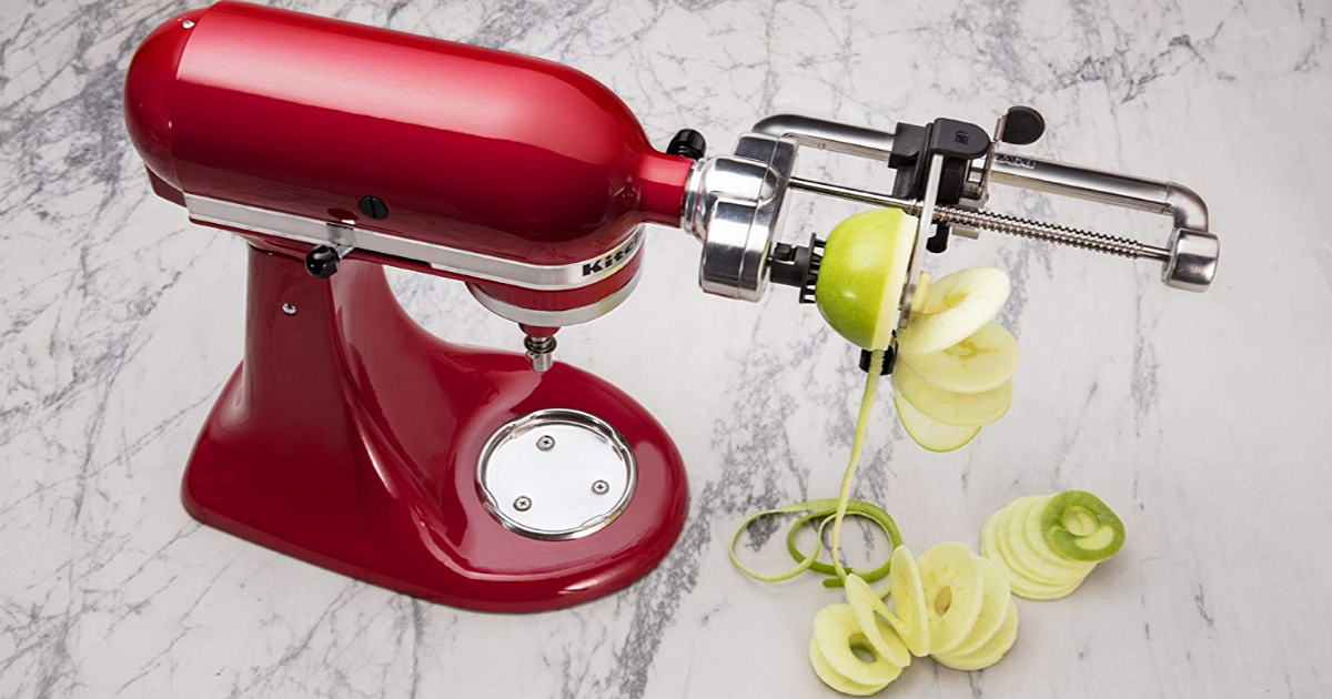 Amazon: KitchenAid Spiralizer Attachment Set Only $59.95 Shipped (Peel ...