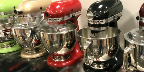 Big Savings on KitchenAid Artisan 5 Quart Stand Mixers at Kohl’s.com